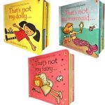 Thats Not My.. fairy • dolly • mermaid- 3 x Touchy Book Set By Usborne